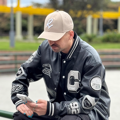 Gorra "R" Beige